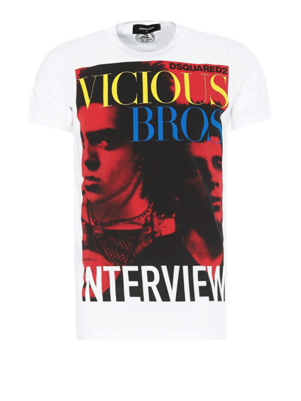 Tシャツ Dsquared2 - Tシャツ - Vicious Bros - S74GD0475S20694100