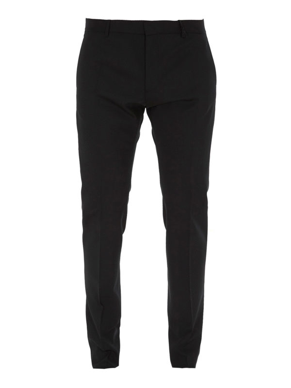 DSQUARED2: Pantaloni sartoriali - Pantaloni in lana stretch