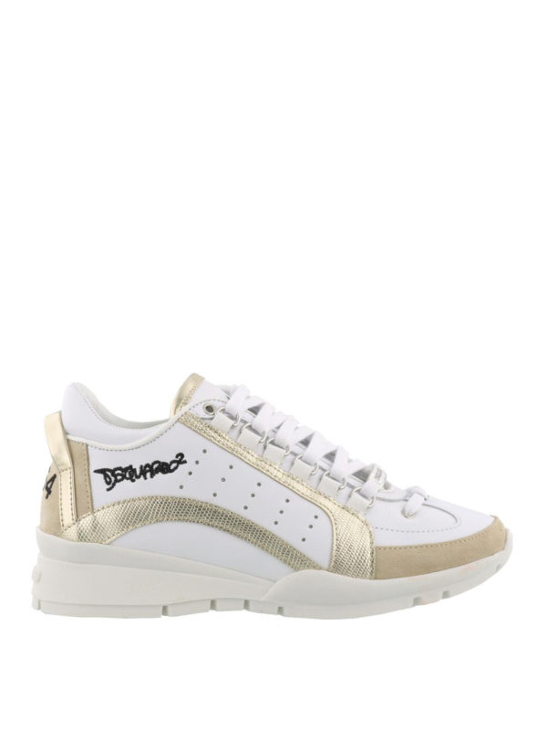 DSQUARED2: Sneaker - Sneaker - Weiß