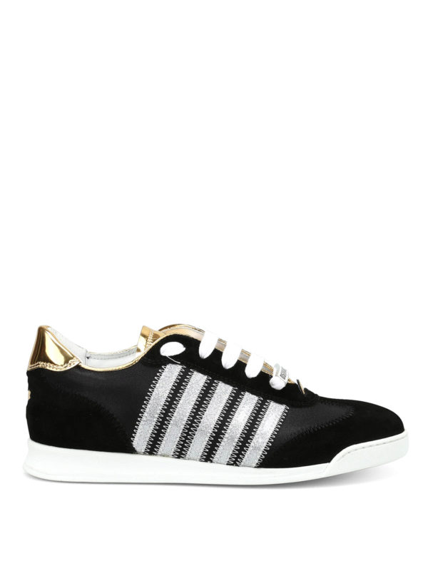 DSQUARED2: スニーカー - スニーカー New Runner - 黒