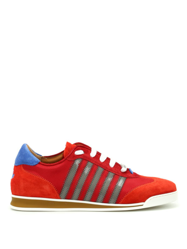 DSQUARED2: Sneaker - Sneaker New Runner - Rot