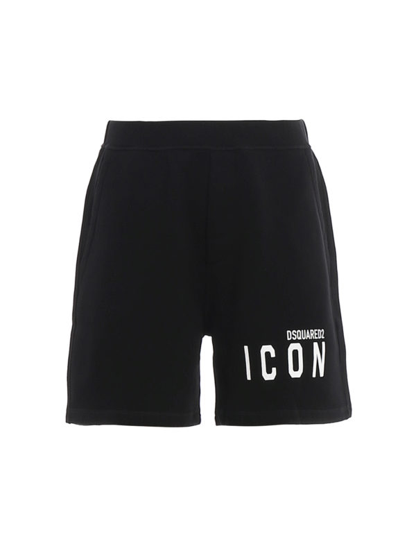 DSQUARED2: Hosen Shorts - Shorts - Schwarz