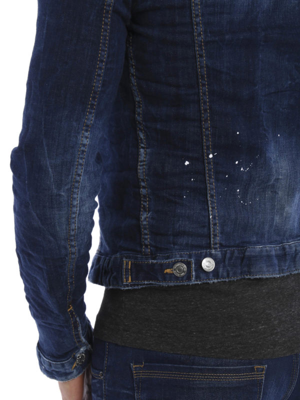 iKRIX DSQUARED2: Vintage denim jacket