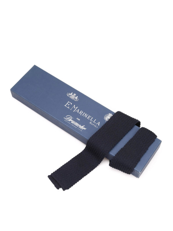 Krawatte Und Fliege - Blau shop online: DRUMOHR