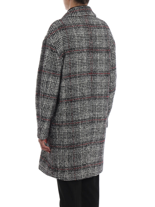 Cappotto doppiopetto Ebra over in tweed shop online: Isabel Marant Etoile