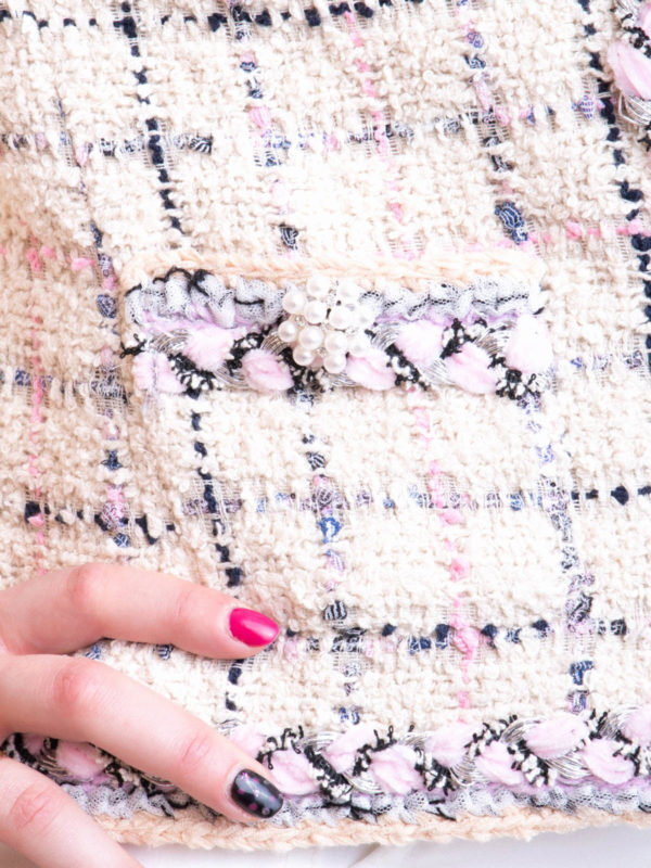 Edward Achour Paris Multicoloured tweed jacket|4210440753DW381