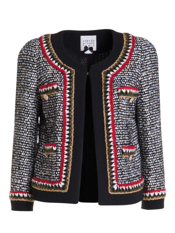 EDWARD ACHOUR PARIS: カジュアルジャケット - カジュアルジャケット - マルチカラー