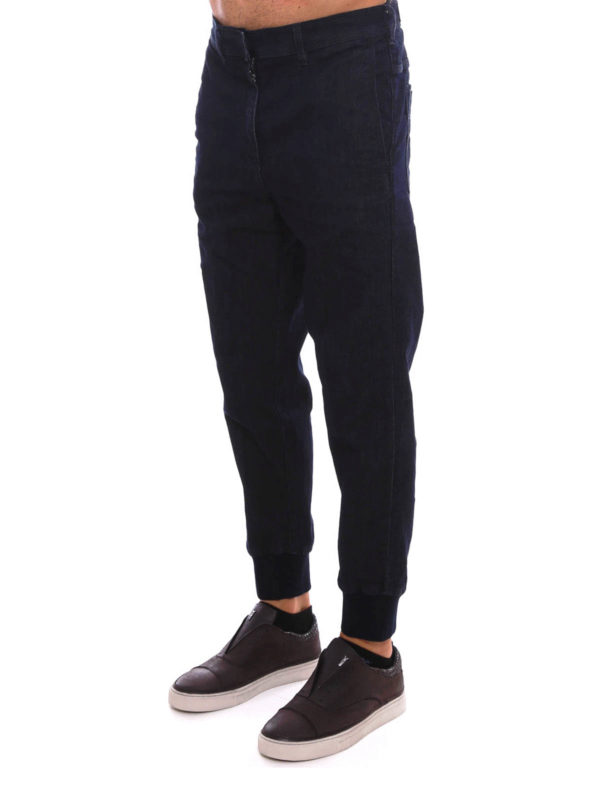 Elasticated cuffs jeans shop online: NEIL BARRETT
