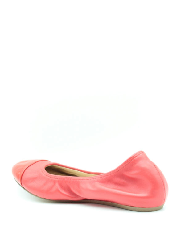 Ballerine elasticizzate in pelle shop online: LANVIN