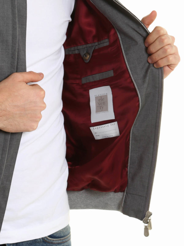 ELEVENTY buy online Wool bomber jacket