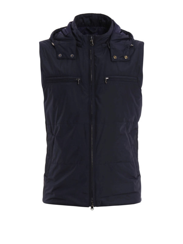 ELEVENTY: padded jackets - Padded sleeveless jacket