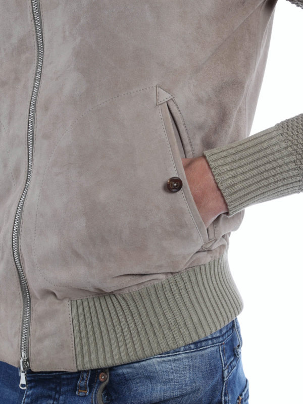 iKRIX ELEVENTY: Suede jacket