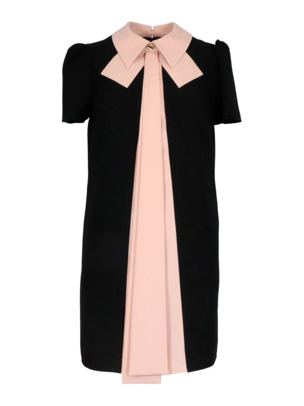 ELISABETTA FRANCHI: cocktail dresses - Bow detail dress