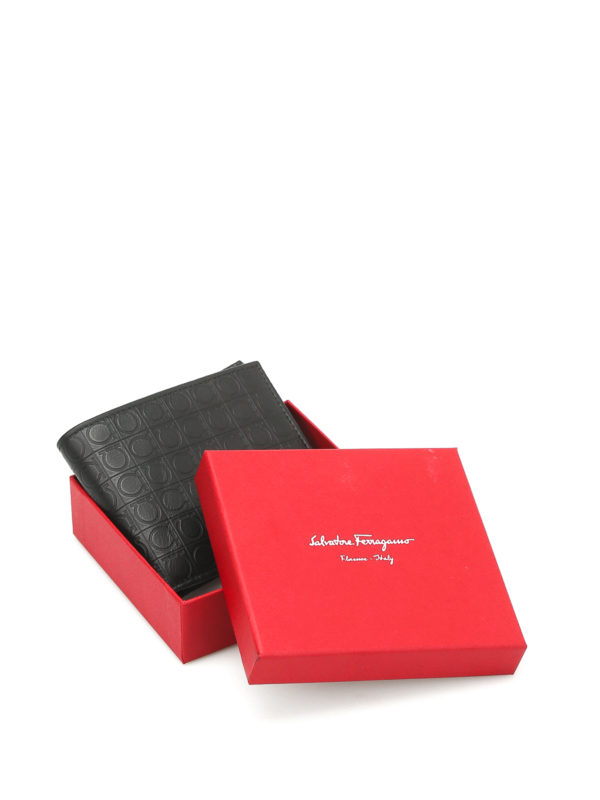 Portemonnaie Fur Herren - Schwarz shop online: SALVATORE FERRAGAMO