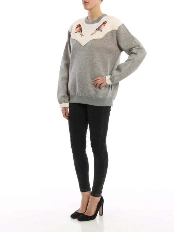 Embroidered bird sweatshirt shop online: STELLA McCARTNEY