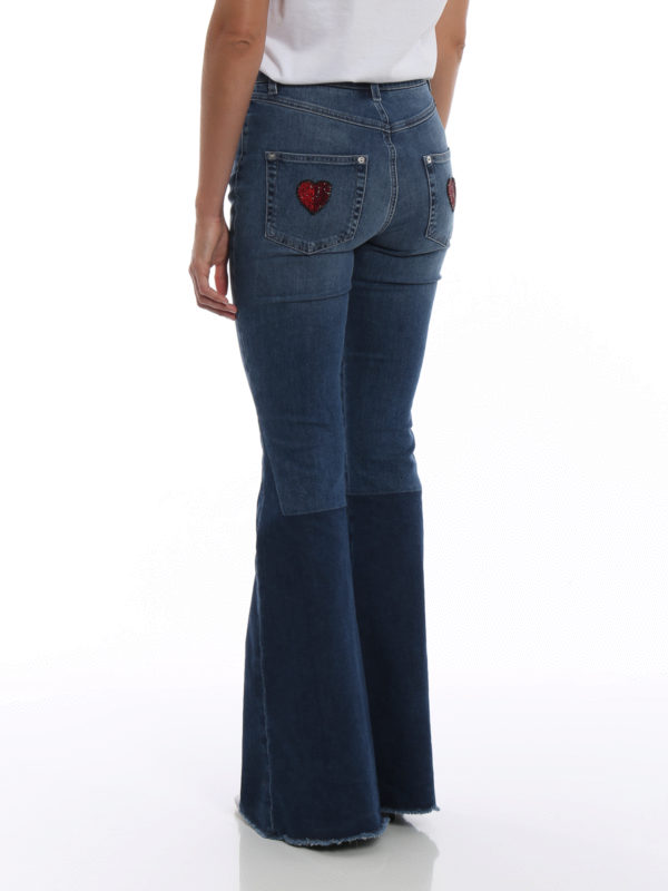 【関税&送料込】Dolce & Gabbana Flare Jeans Flared denim jeans in Blue for Women | Dolce&Gabbana® US