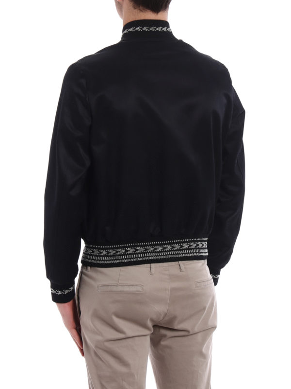 Bomber - Noir shop online: SAINT LAURENT