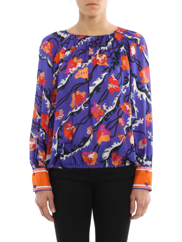 EMILIO PUCCI: Blusen online - Bluse - Lila