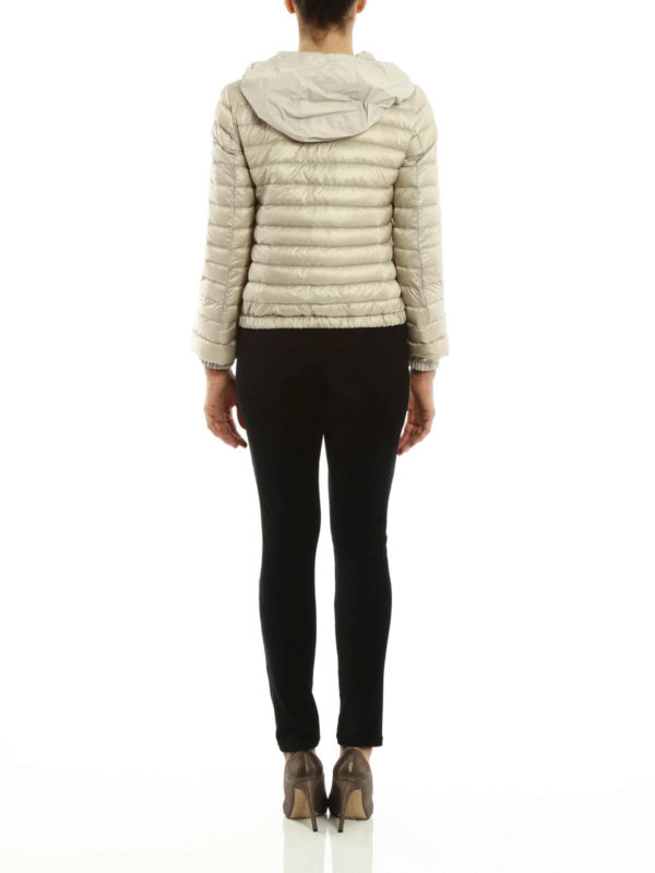 Kurzer Daunenjacke - Hellbeige shop online: MONCLER