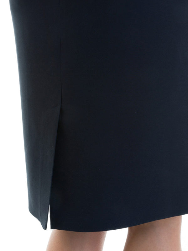 EMPORIO ARMANI buy online Falda Semilarga - Azul Oscuro