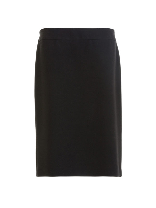 EMPORIO ARMANI: gonne al ginocchio  e longuette - Gonna a tubino con spacco sul retro