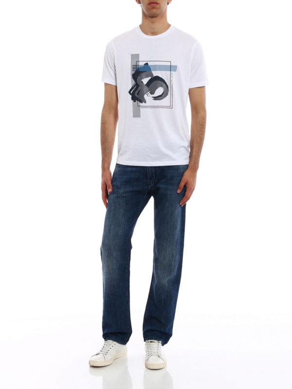 EMPORIO ARMANI: Straight Leg Jeans online - Straight Leg Jeans