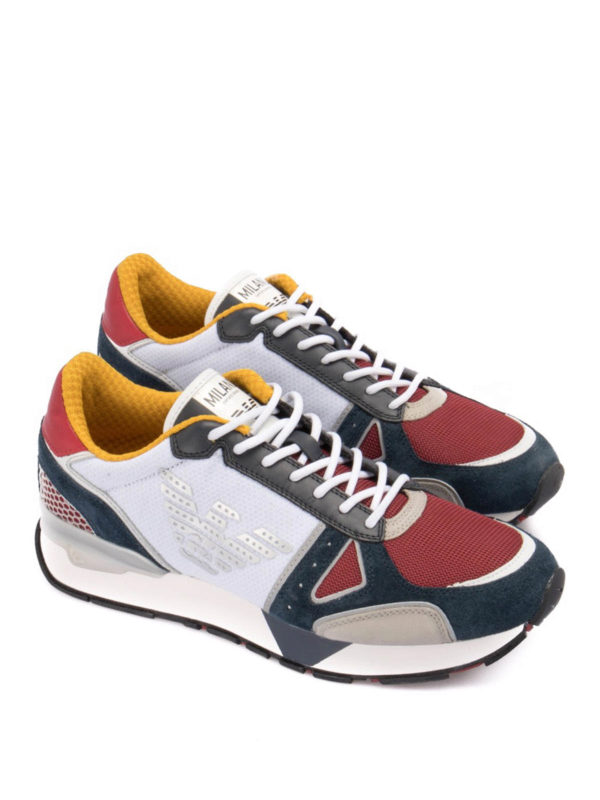 EMPORIO ARMANI: Chaussures de sport online - Baskets - Multicolore
