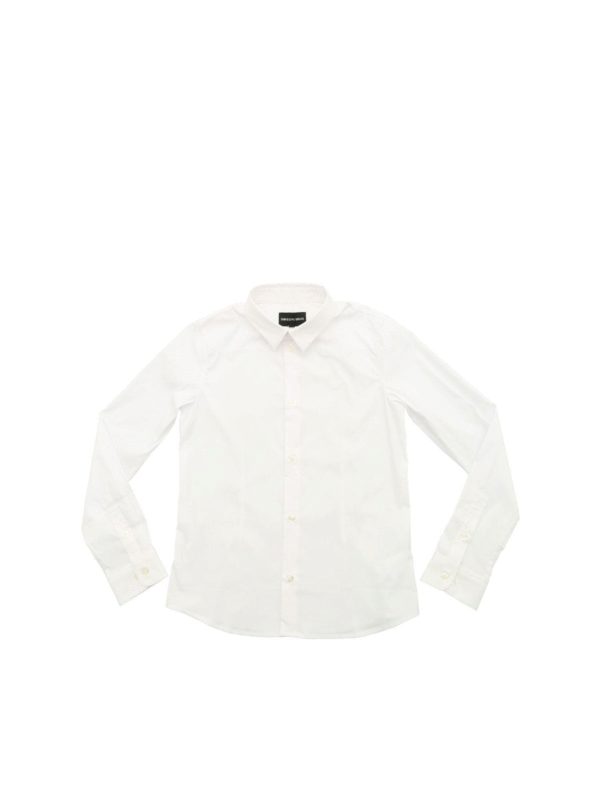 EMPORIO ARMANI: Chemises - Chemise - Blanc