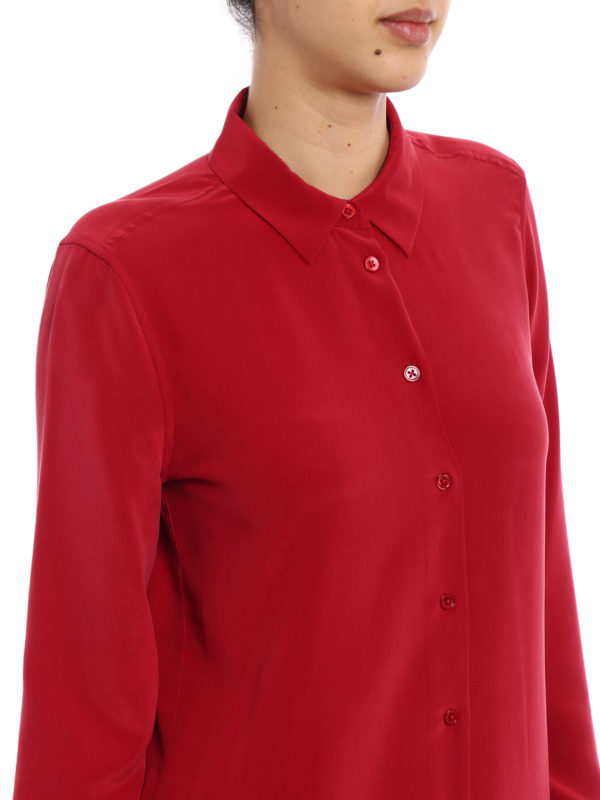 EQUIPMENT buy online Essential red silk shirt