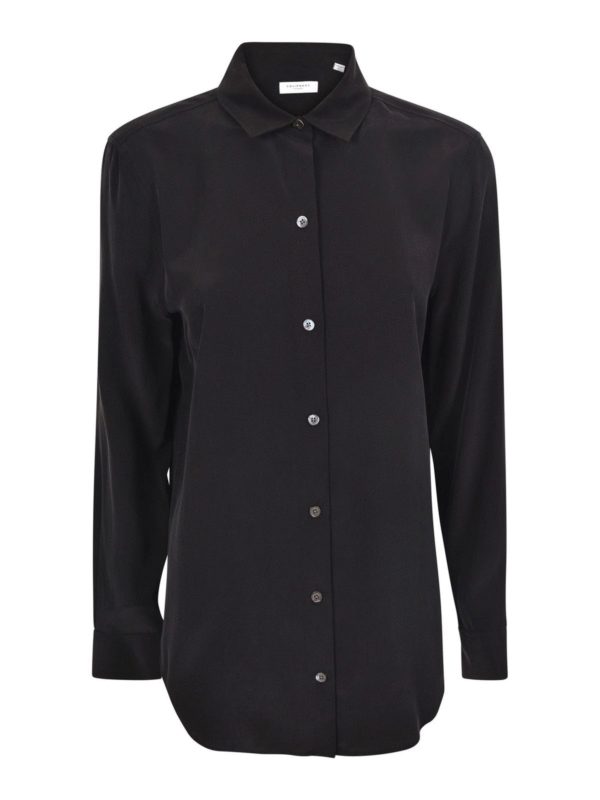 EQUIPMENT: シャツ - シャツ - 黒