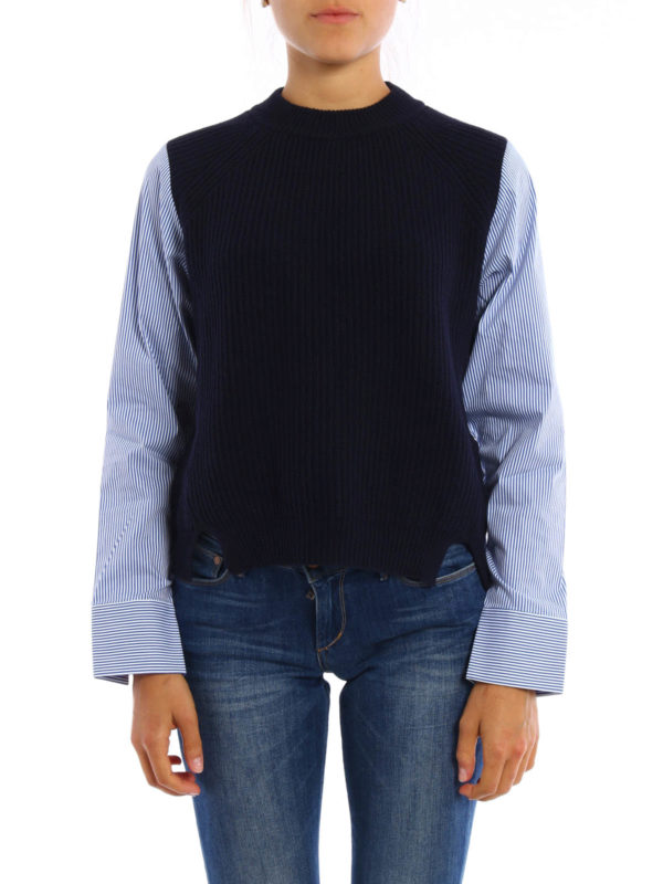 Erika Cavallini: Strickpullover mit Rundhalsausschnitt online - Marlee