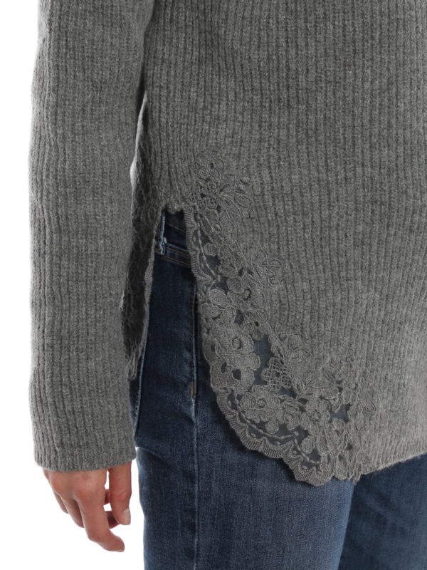 ERMANNO SCERVINO buy online V-Pullover - Grau