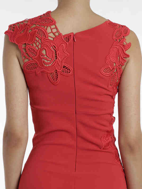 iKRIX ERMANNO SCERVINO: Dress with macramé inserts