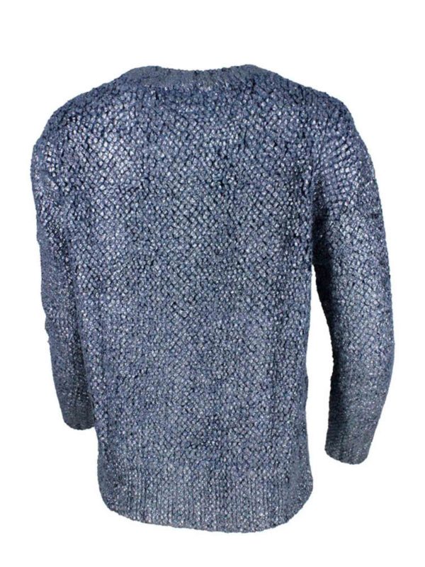 ERMANNO SCERVINO: Pull col rond online - Pull Col Rond - Bleu