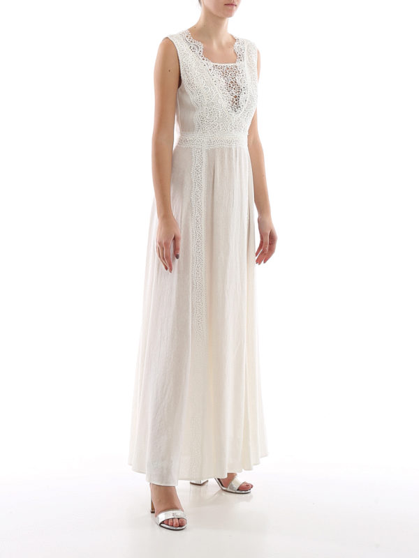 ERMANNO SCERVINO: Maxikleider online - Maxikleid - Weiß