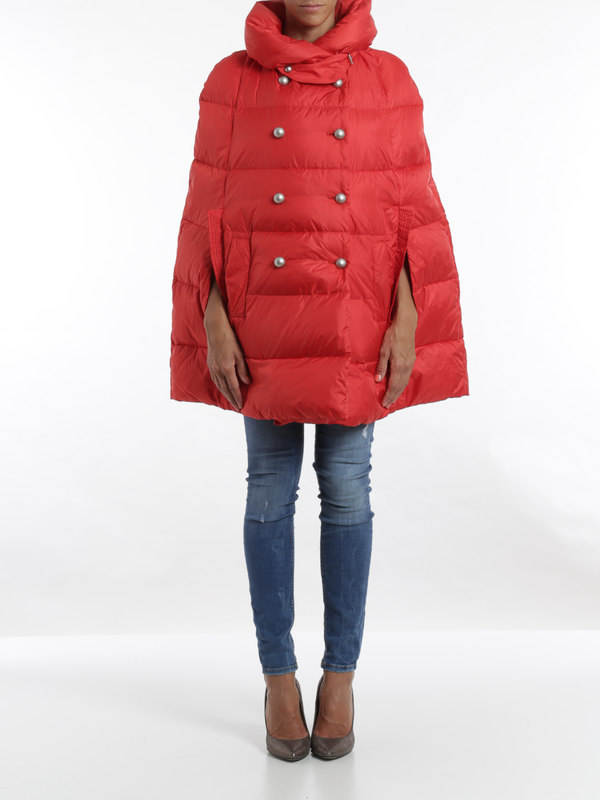 ERMANNO SCERVINO: padded coats online - Down cape coat