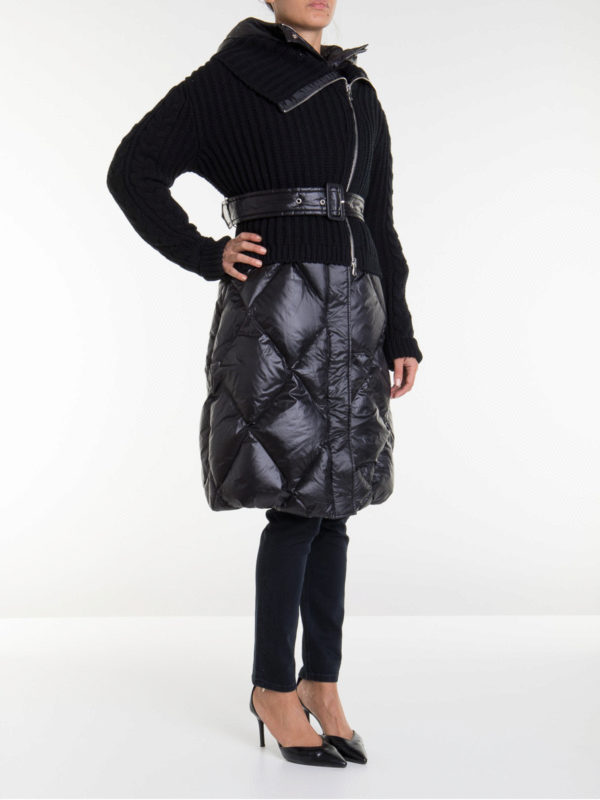 ERMANNO SCERVINO: padded jackets online - Removable sweatshirt puffer jacket