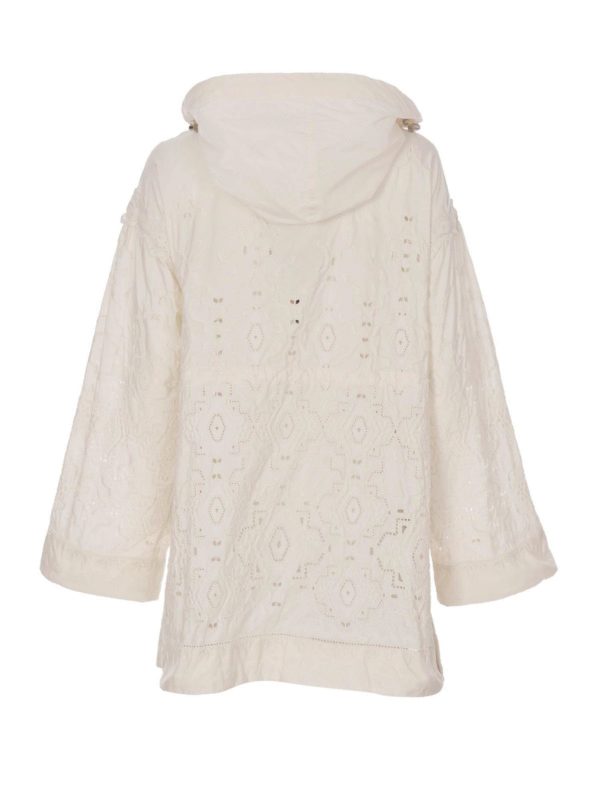 ERMANNO SCERVINO: parkas online - Embroidered parka
