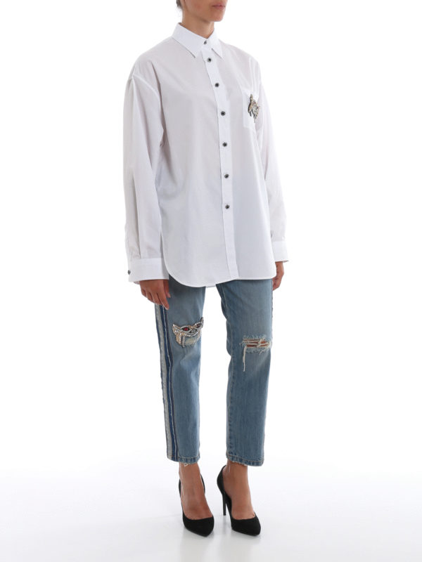 ERMANNO SCERVINO: Chemises online - Chemise - Blanc