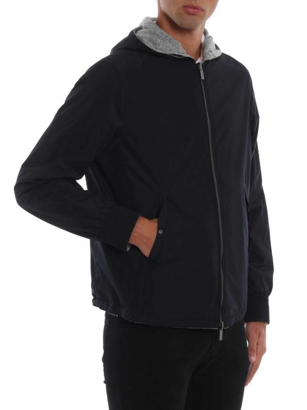 Ermenegildo Zegna カジュアルジャケット - ライトグレー|URT42R111B430