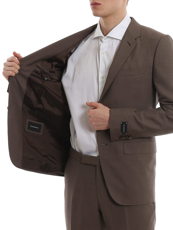 ERMENEGILDO ZEGNA buy online Silk wool blend two-piece suit