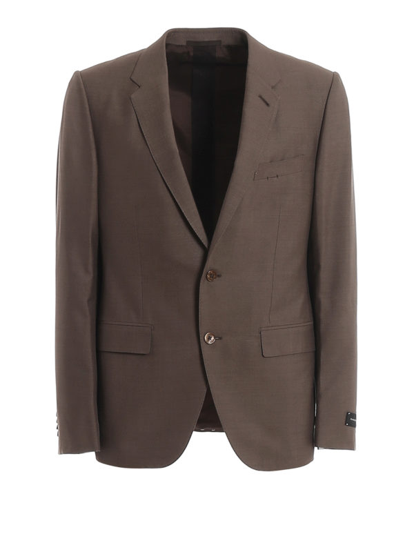 ERMENEGILDO ZEGNA: formal suits - Silk wool blend two-piece suit