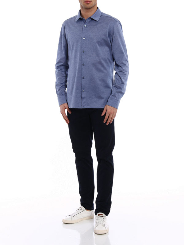 ERMENEGILDO ZEGNA: Hemden online - Hemd - Hellblau