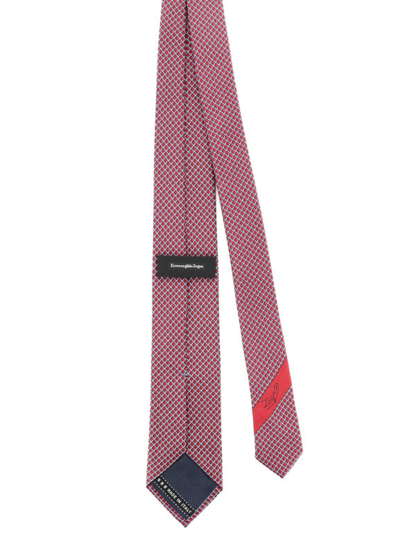 ERMENEGILDO ZEGNA: ties & bow ties online - Scales patterned tie