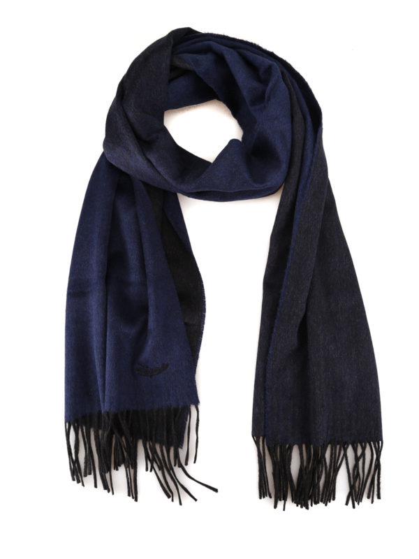 ERMENEGILDO ZEGNA: Schals - Schal - Dunkelblau