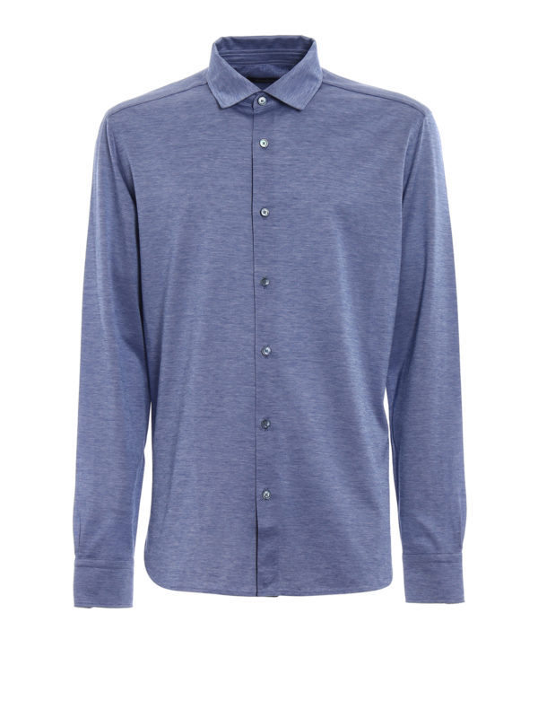 ERMENEGILDO ZEGNA: Hemden - Hemd - Hellblau