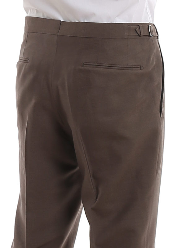 iKRIX ERMENEGILDO ZEGNA: Silk wool blend two-piece suit