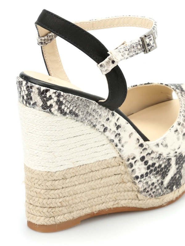 Espadrilles buy online Globe Wet open toe wedges