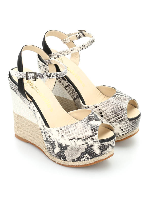 Espadrilles: sandals - Globe Wet open toe wedges