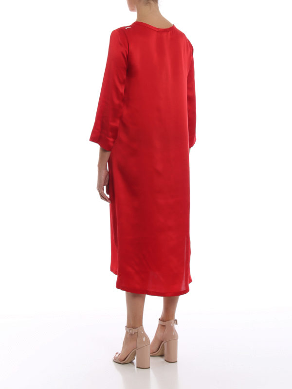 Knielanges Kleid - Rot shop online: Max Mara